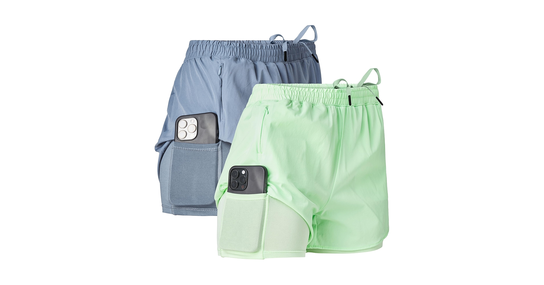 Amazon.com: Ultra Performance Gym Shorts Women Pack of 2